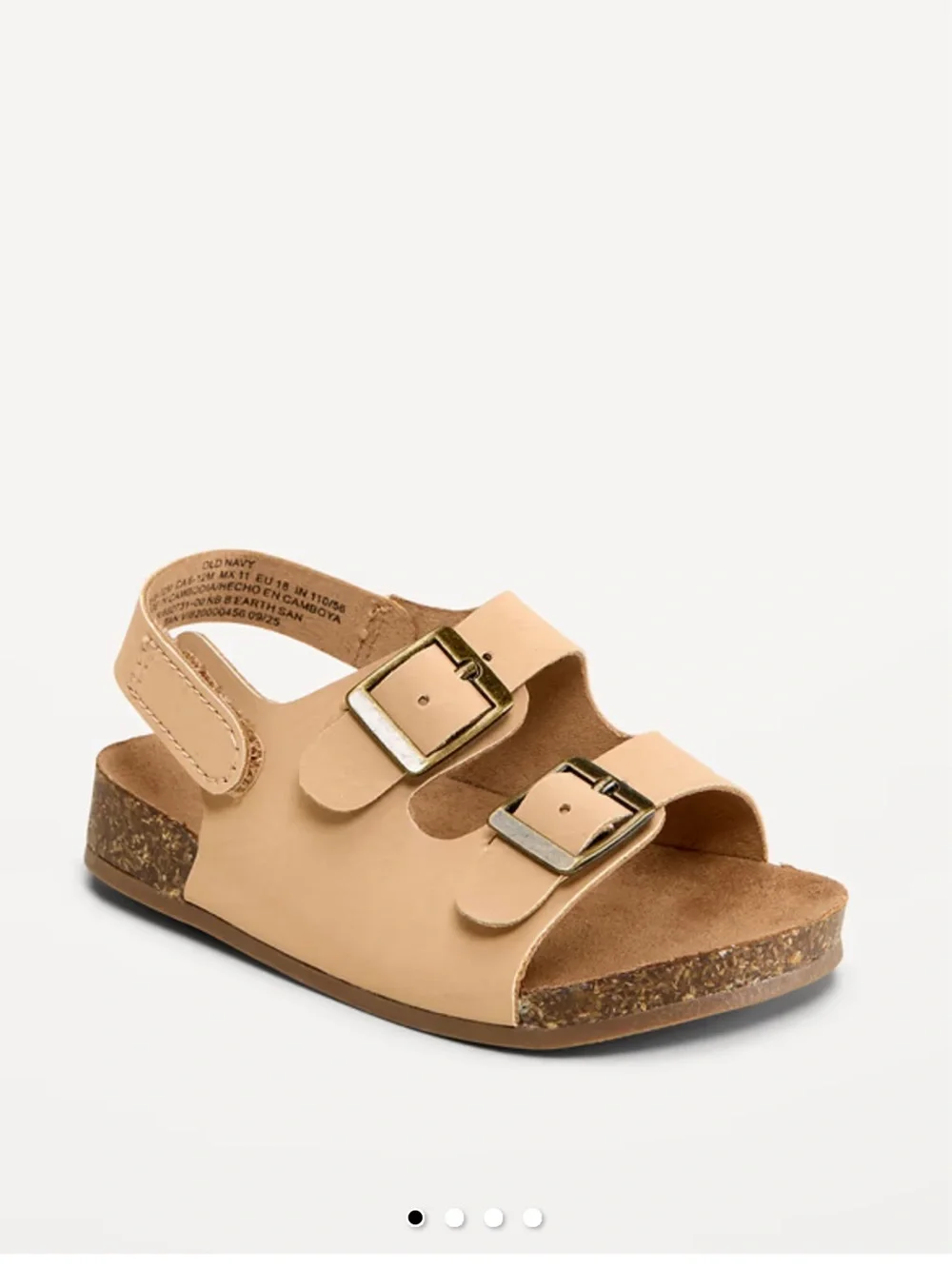 Double-Strap Sandals for Baby 12-18 month
